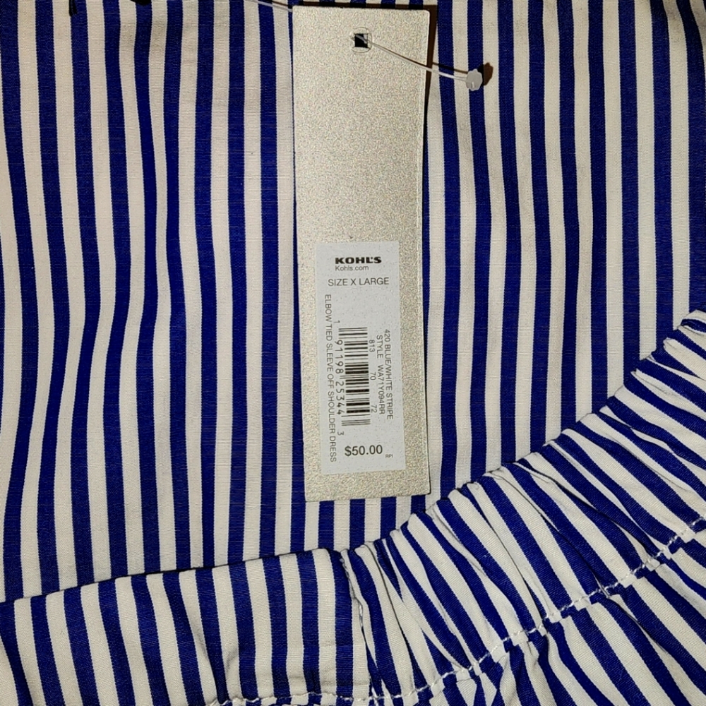 APT. 9 STRIPED DRESS - Picture 5 of 6
